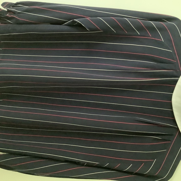 Mila Shon Navy blue striped pants & blouse - Picture 5 of 7